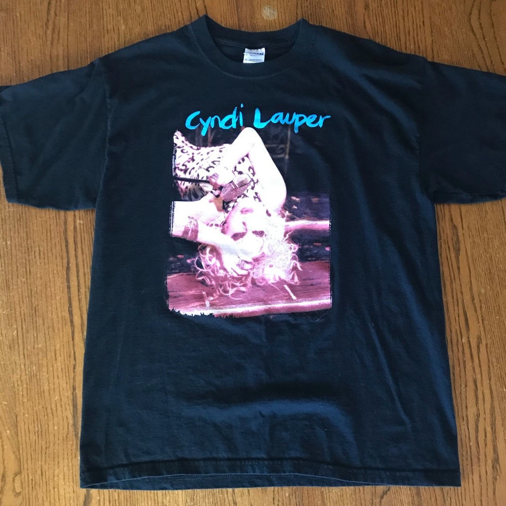 Cyndi Lauper Memphis Blues Tour Concert Tee